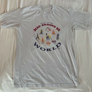 Vintage Men’s Gray Pidro Around the World Shirt